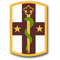 FULL COLOR US ARMY 807TH MEDICAL BRIGADE PATCH 